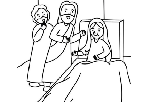 Giáo lý: Tranh tô màu Chúa Nhật V Thường Niên - Năm B