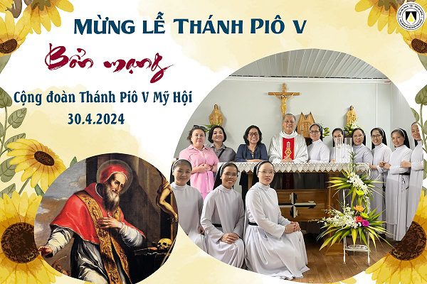 Cộng đoàn thánh Piô V Mỹ Hội: Mừng lễ Bổn Mạng Cộng đoàn