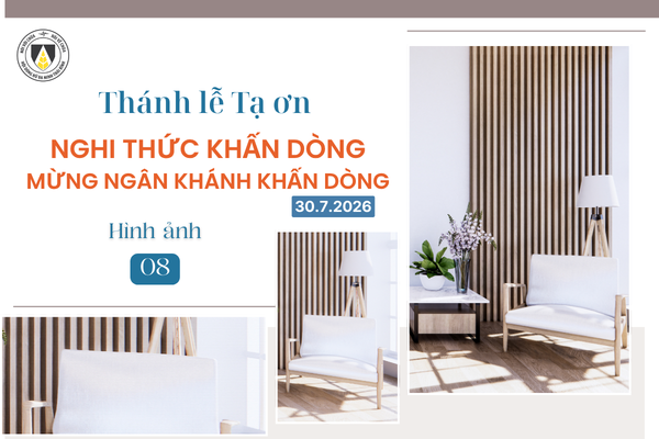 Chùm Hình ảnh số 8: Thánh lễ Tạ ơn, Nghi thức Khấn Dòng và mừng Ngân khánh Khấn Dòng năm 2026 (8)