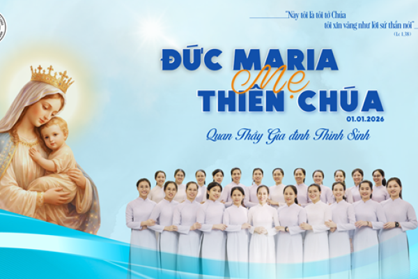 Thỉnh sinh Dòng Nữ Đa Minh Thái Bình: Mừng lễ Quan Thầy Đức Maria Mẹ Thiên Chúa