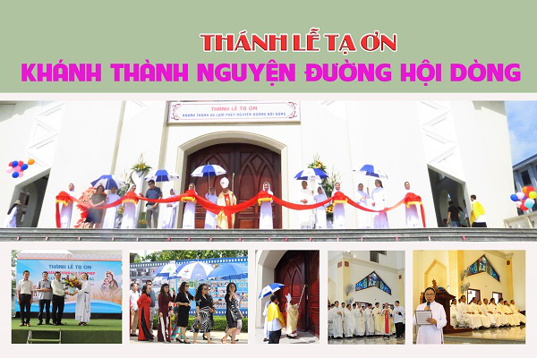 Thánh lễ Tạ ơn, Khánh thành Nguyện Đường Hội Dòng