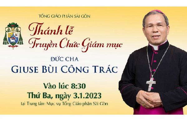 Lễ truyền chức Giám mục Giuse Bùi Công Trác