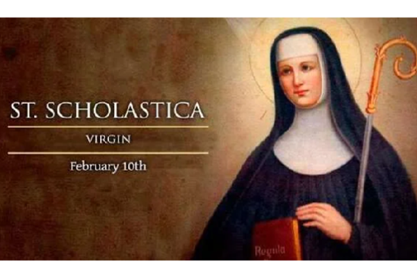 Ngày 10.02: Thánh Scholastica, trinh nữ