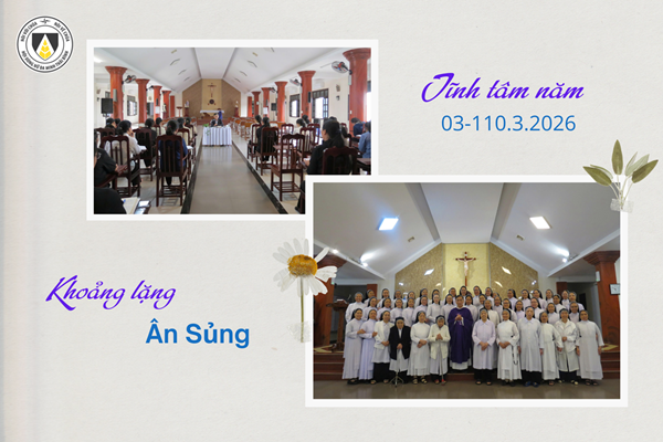 Khoảng lặng Ân sủng_Tĩnh tâm năm 2026_đợt 2 (03-10.3.2026)