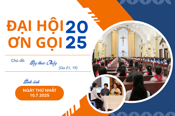 Hình ảnh: Chiều ngày thứ Nhất Đại hội Ơn gọi 2025