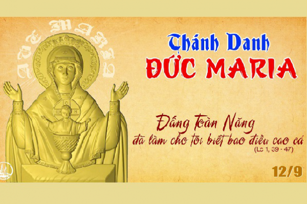 Ngày 12.9 - Danh Thánh Đức Maria