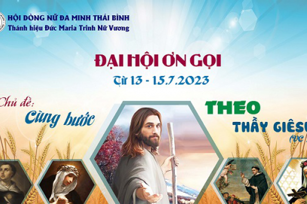 Thánh lễ Bế mạc Đại hội Ơn Gọi Dòng Nữ Đa Minh Thái Bình năm 2023 -  Chủ đề: Cùng Bước Theo Thầy Giêsu