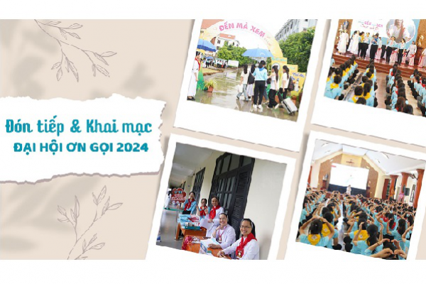 Đại hội Ơn gọi Dòng Nữ Đa Minh Thái Bình 2024 | Đón tiếp & khai mạc (15.7.2024)