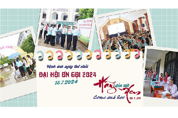 Đại hội Ơn gọi Dòng Nữ Đa Minh Thái Bình 2024 | Hình ảnh ngày thứ nhất (15.7.2024)
