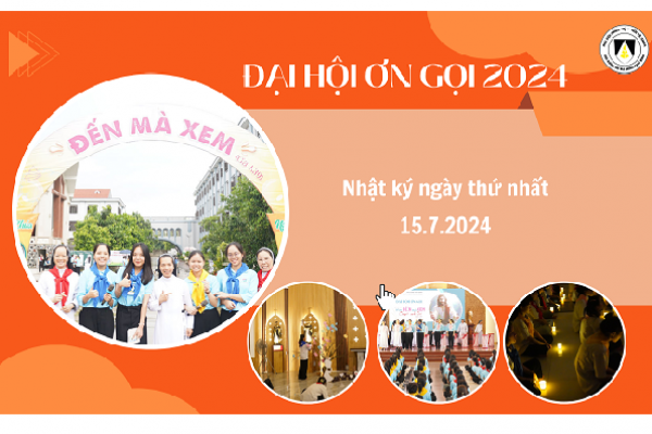 Nhật ký Đại hội Ơn gọi năm 2024: Ngày thứ nhất