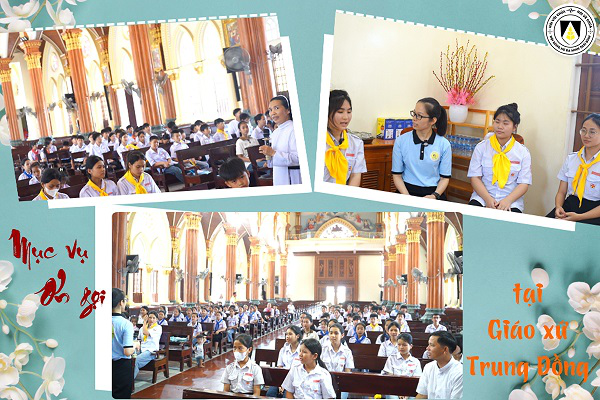 Cảm nhận khi đi Mục vụ Ơn gọi tại Giáo xứ Trung Đồng năm 2024