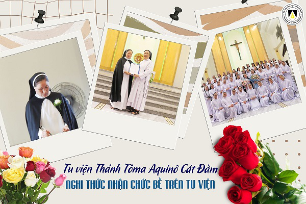 Tu viện Thánh Tôma Aquinô Cát Đàm: Nghi thức nhận chức Bề trên Tu viện