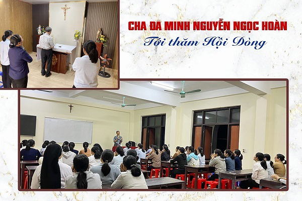 Hội dòng Nữ Đa Minh Thái Bình hân hoan chào đón cha Đa Minh Nguyễn Ngọc Hoàn