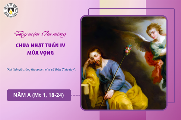 Suy niệm Tin mừng Chúa Nhật IV - năm A (Mt 1, 18-24)