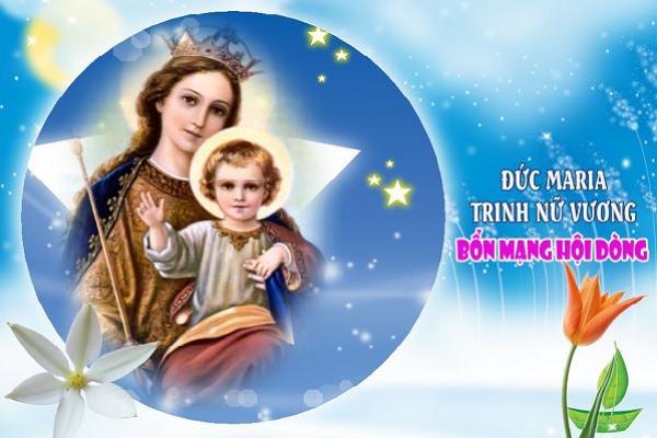 Ngày 22.8 - Đức Maria Trinh Nữ Vương - Bổn mạng Hội Dòng