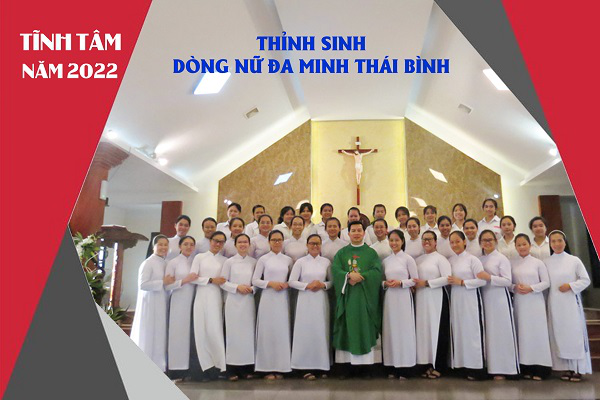 Thỉnh sinh Dòng Nữ Đa Minh Thái Bình: Tĩnh tâm năm 2022