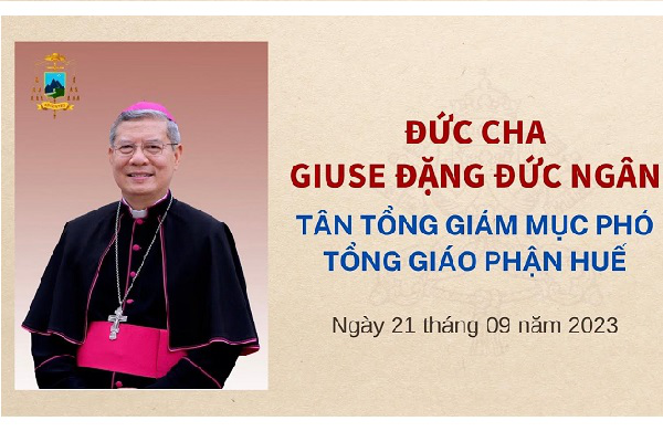 Tân Tổng Giám mục phó Tổng Giáo phận Huế