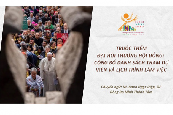 Trước thềm Đại hội Thượng Hội đồng: Công bố danh sách tham dự viên và lịch trình làm việc