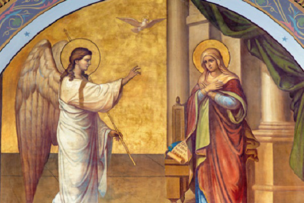 Ngày 25/3 - Lễ Truyền Tin – Thiên Thần truyền tin cho Đức Maria
