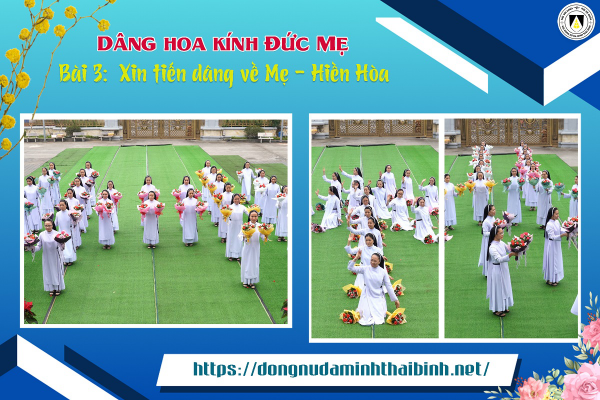 Dâng hoa kính Đức Mẹ - Bài 3: Ngợi khen Ba Ngôi | Duy Linh | Dòng Nữ Đa Minh Thái Bình