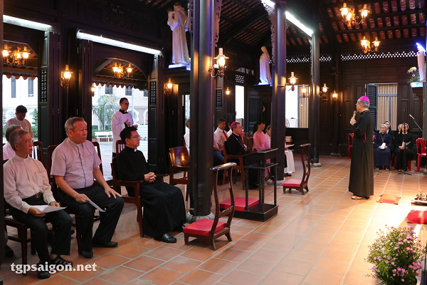 Buổi cầu nguyện cho Đức Giám mục tân cử Phêrô Kiều Công Tùng