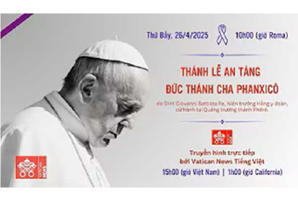 Tường thuật trực tiếp Thánh Lễ An Táng ĐTC Phanxicô