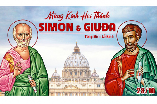 Ngày 28.10 - Thánh Simon và Thánh Giuđa, Tông đồ, lễ kính