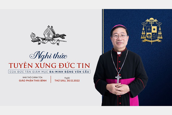 [TRỰC TIẾP] NGHI THỨC TUYÊN XƯNG ĐỨC TIN CỦA ĐỨC CHA ĐA-MINH ĐẶNG VĂN CẦU - TÂN GIÁM MỤC GP. THÁI BÌNH