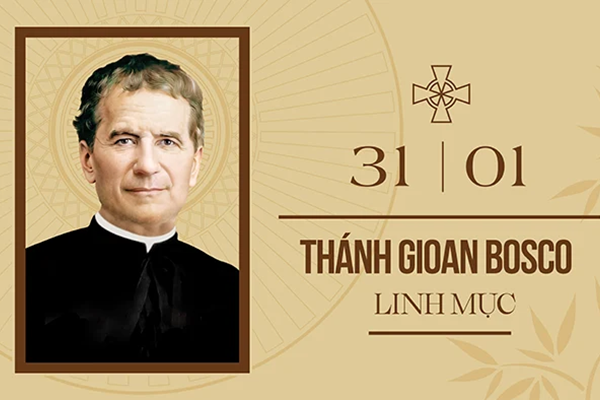Ngày 31.01: Thánh Gioan Bosco - Linh mục