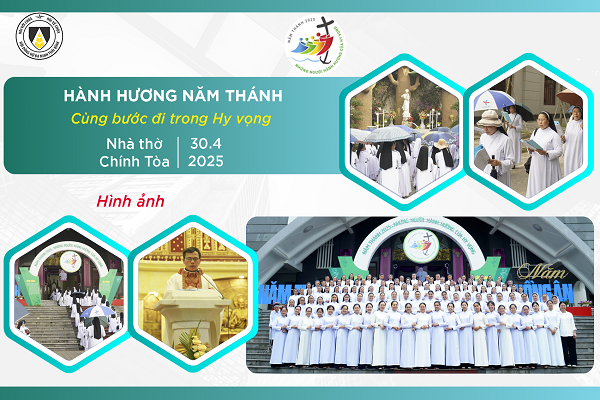 Hình ảnh Hành hương Năm Thánh 2025 tại Nhà thờ Chính tòa Thái Bình