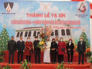 Cộng đoàn Mẹ Thiên Chúa Phục Lễ: Mừng Bổn mạng và Khánh thành Ngôi nhà mới