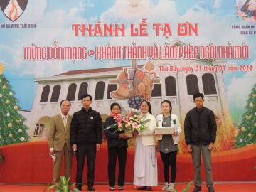 Cộng đoàn Mẹ Thiên Chúa Phục Lễ: Mừng Bổn mạng và Khánh thành Ngôi nhà mới