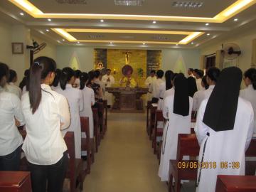 Làm phép Nhà Nguyện Tu xá thánh Giuse Thái Bình