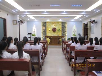 Làm phép Nhà Nguyện Tu xá thánh Giuse Thái Bình