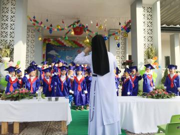 Trường Mầm non Tư thục Bình Minh: Hình ảnh lễ Tổng kết năm học 2021 - 2022 (N1)