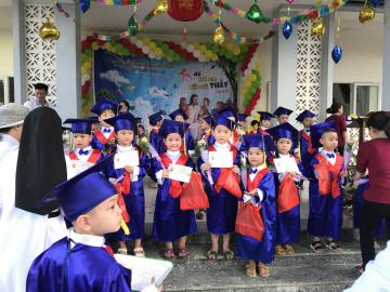 Trường Mầm non Tư thục Bình Minh: Hình ảnh lễ Tổng kết năm học 2021 - 2022 (N2)