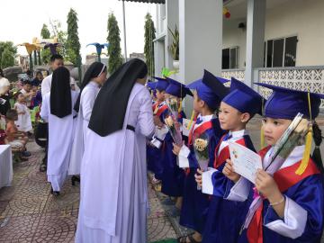 Trường Mầm non Tư thục Bình Minh: Hình ảnh lễ Tổng kết năm học 2021 - 2022 (N2)
