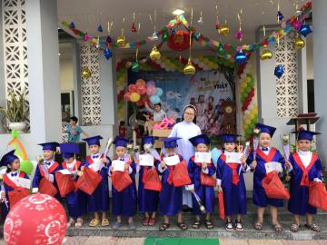 Trường Mầm non Tư thục Bình Minh: Hình ảnh lễ Tổng kết năm học 2021 - 2022 (N2)
