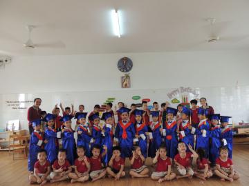 Trường Mầm non Tư thục Bình Minh: Hình ảnh lễ Tổng kết năm học 2021 - 2022 (N2)