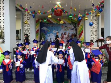 Trường Mầm non Tư thục Bình Minh: Hình ảnh lễ Tổng kết năm học 2021 - 2022 (N2)