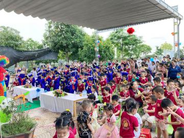 Trường Mầm non Tư thục Bình Minh: Hình ảnh lễ Tổng kết năm học 2021 - 2022 (N2)