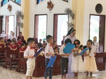 Trường Mầm non Tư thục Bình Minh: Hình ảnh Thánh lễ Tổng kết năm học 2021 - 2022 (1)