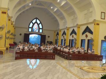 Hình ảnh Thánh lễ Tạ ơn và Nghi thức Tuyên lại Lời Khấn năm 2022
