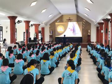 Hình ảnh Đại hội Ơn gọi Dòng nữ Đa Minh Thái Bình năm 2022 - Ngày thứ nhất 14.7.2022
