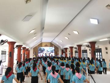 Hình ảnh Đại hội Ơn gọi Dòng nữ Đa Minh Thái Bình năm 2022 - Ngày thứ nhất 14.7.2022