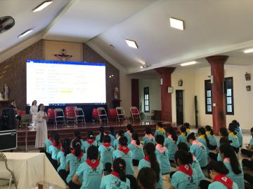 Hình ảnh Đại hội Ơn gọi Dòng nữ Đa Minh Thái Bình năm 2022 - Ngày thứ nhất 14.7.2022