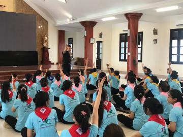 Hình ảnh Đại hội Ơn gọi Dòng nữ Đa Minh Thái Bình năm 2022 - Ngày thứ nhất 14.7.2022
