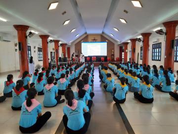Hình ảnh Đại hội Ơn gọi Dòng nữ Đa Minh Thái Bình năm 2022 - Ngày thứ nhất 14.7.2022