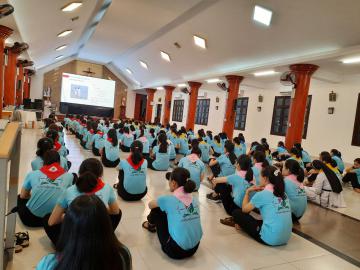 Hình ảnh Đại hội Ơn gọi Dòng nữ Đa Minh Thái Bình năm 2022 - Ngày thứ nhất 14.7.2022