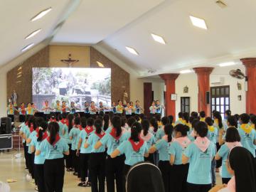 Hình ảnh Đại hội Ơn gọi Dòng nữ Đa Minh Thái Bình năm 2022 - Ngày thứ nhất 14.7.2022